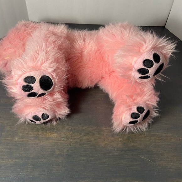 Build-A-Bear Pink Shaggy Terrier Dog Plush – Retired – 16” - Picture 6 of 8